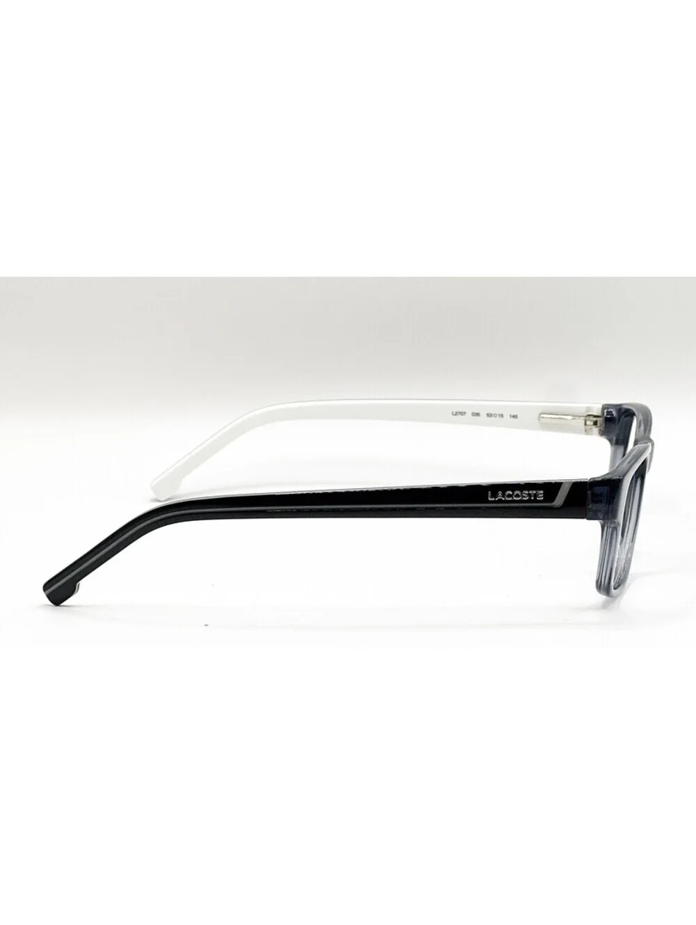 Lacoste L2707 035 Grey Rectangle Authentic Eyeglass Frames 53-15-145